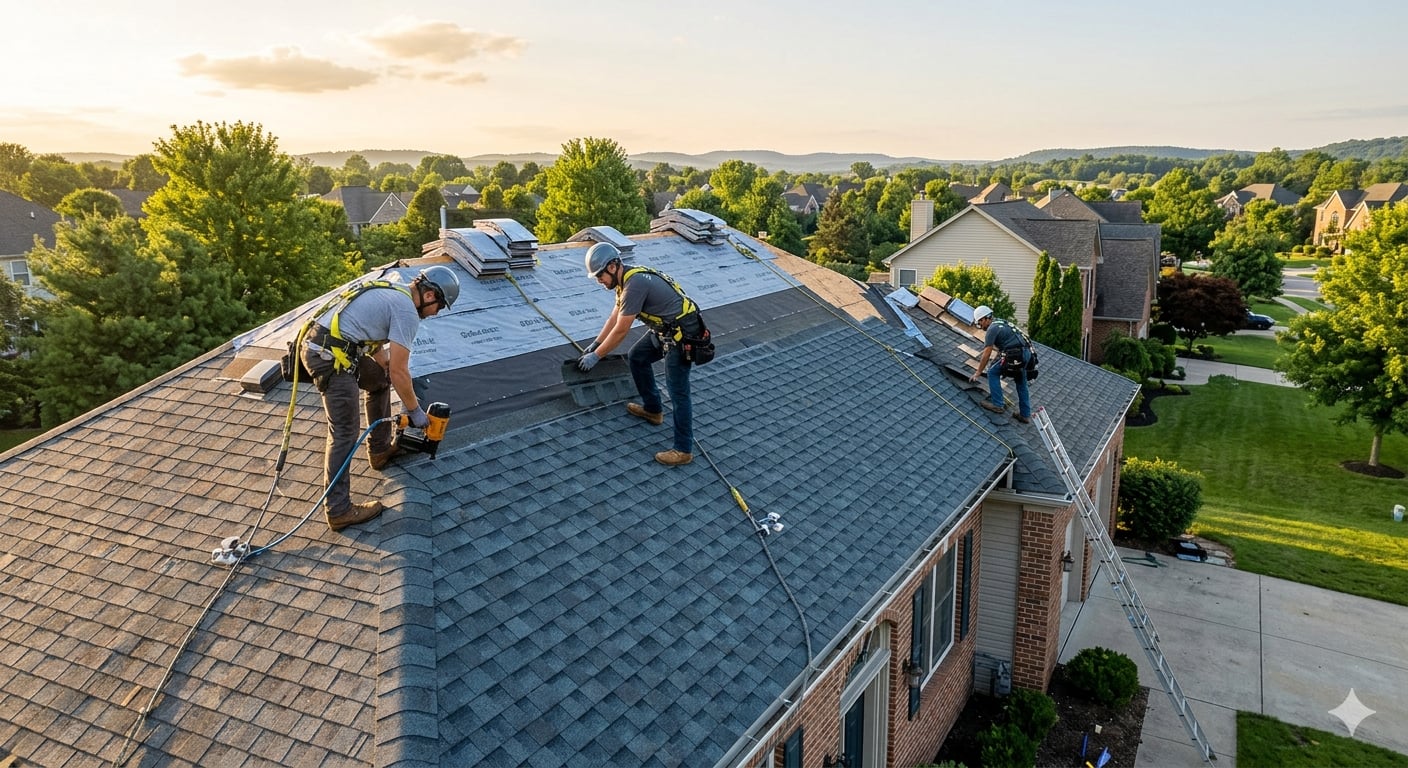 Roofing installation Houston